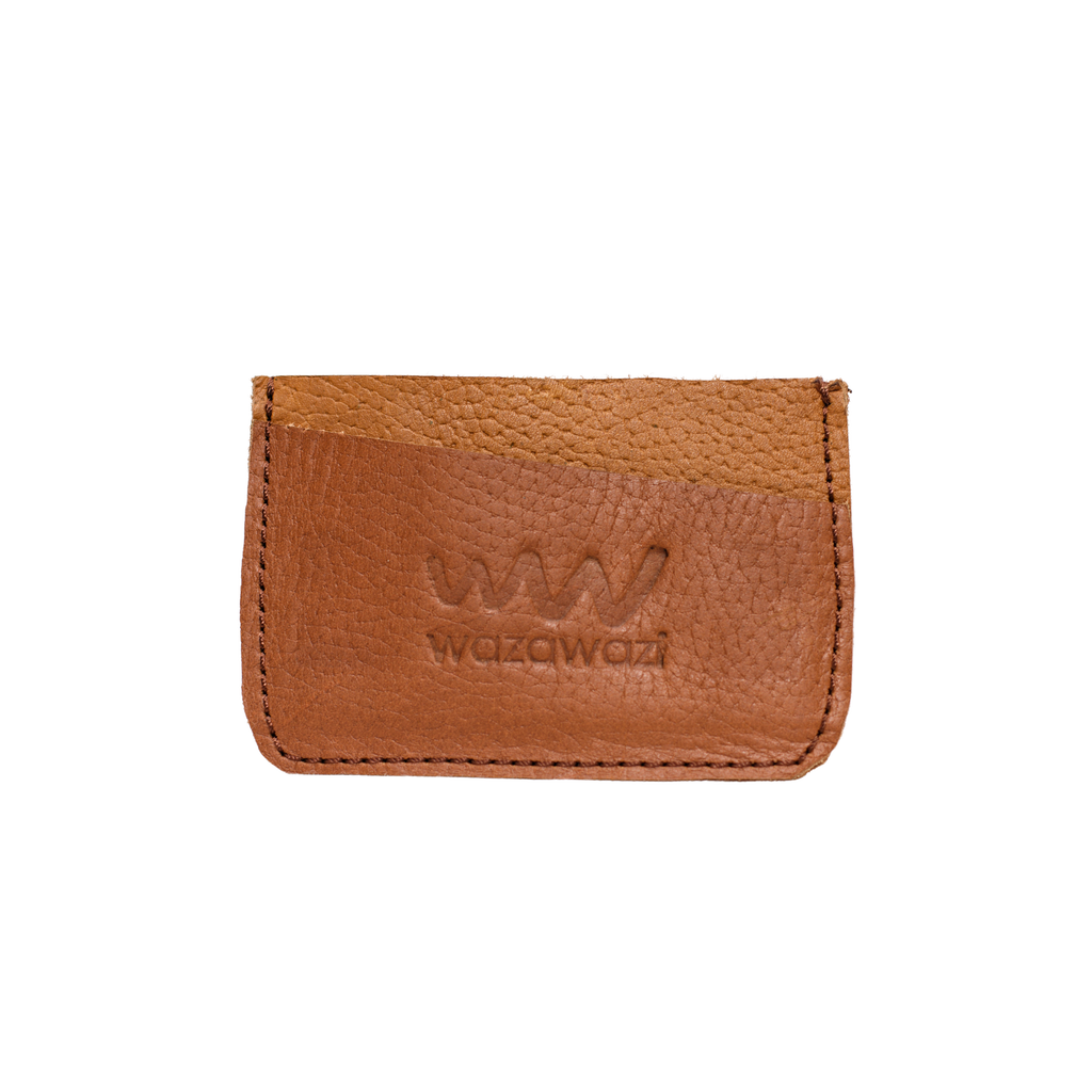 Single Leather Card Holder
